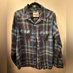 Blue flannel